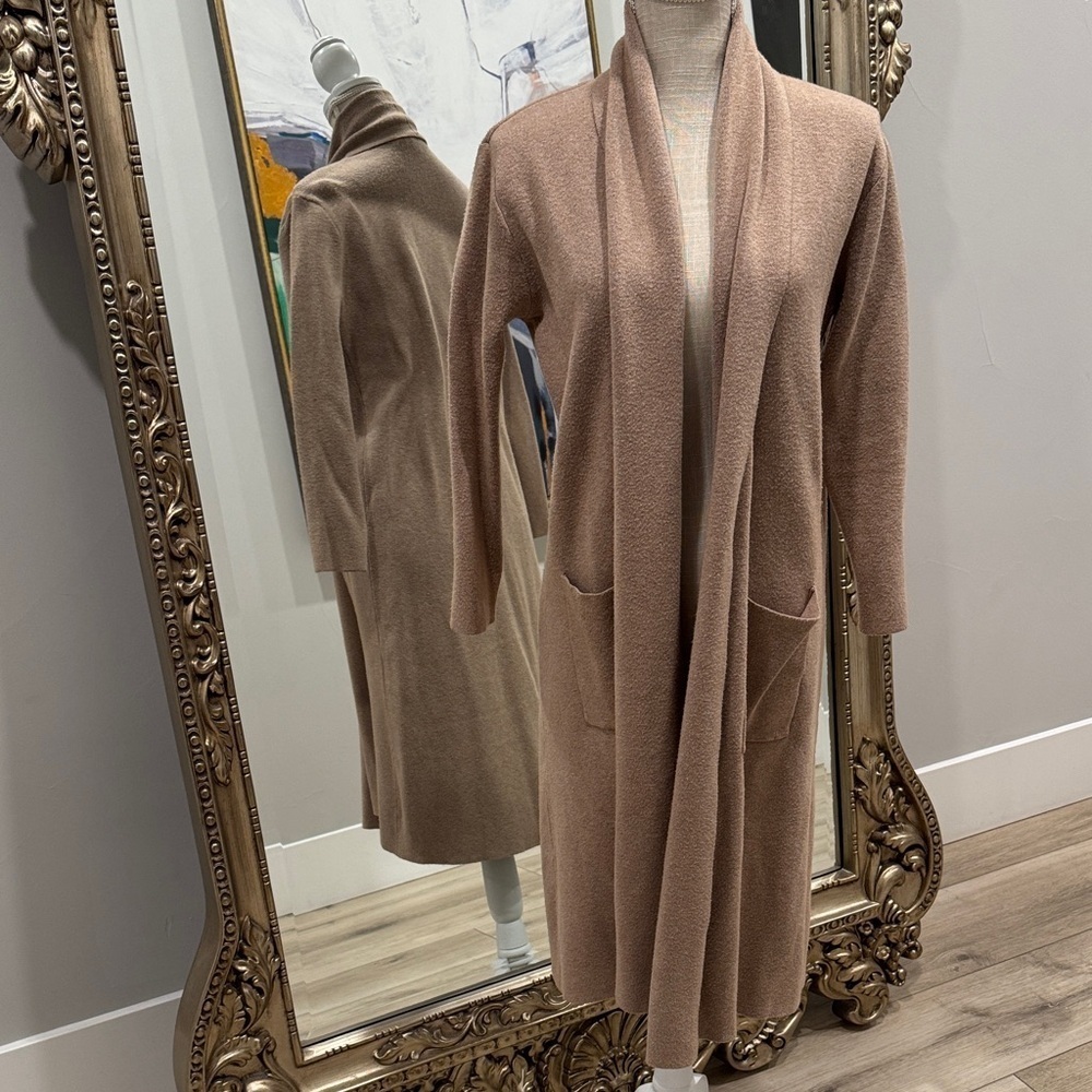 Elegant Tan Women's Cape Coat